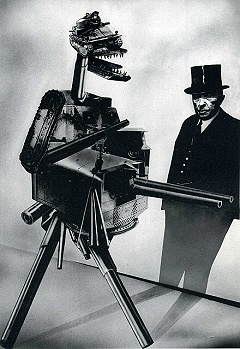 John Heartfield: Der Krieg und sein Schatten, 1961